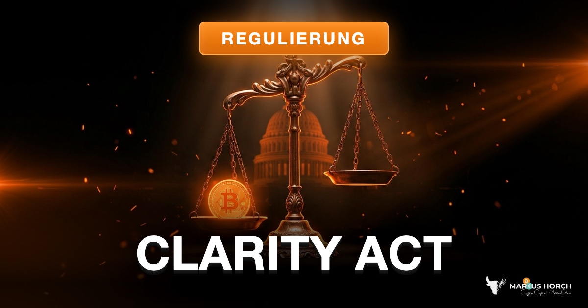 Clarity Act vor der Entscheidung: 60 Stimmen, eine Ethik-Klausel, zwei Wochen Zeit